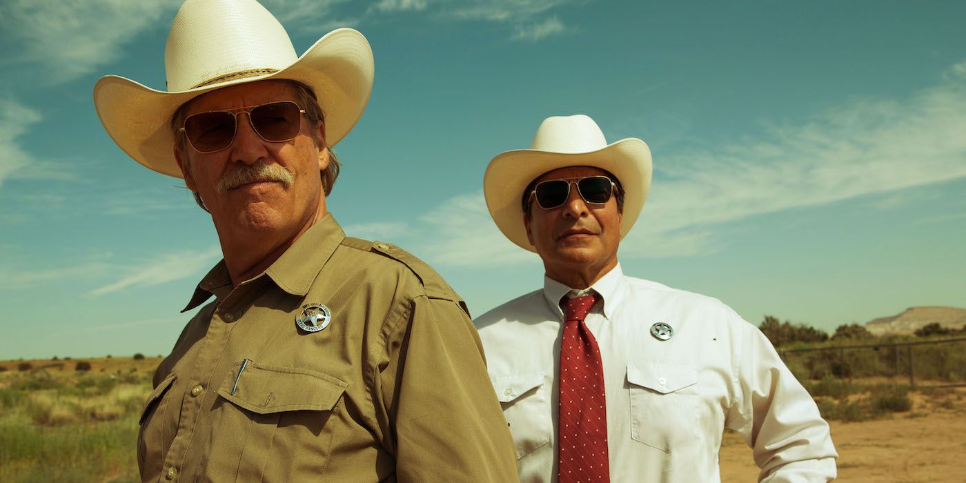 Two Texas Ranger standing in the desert