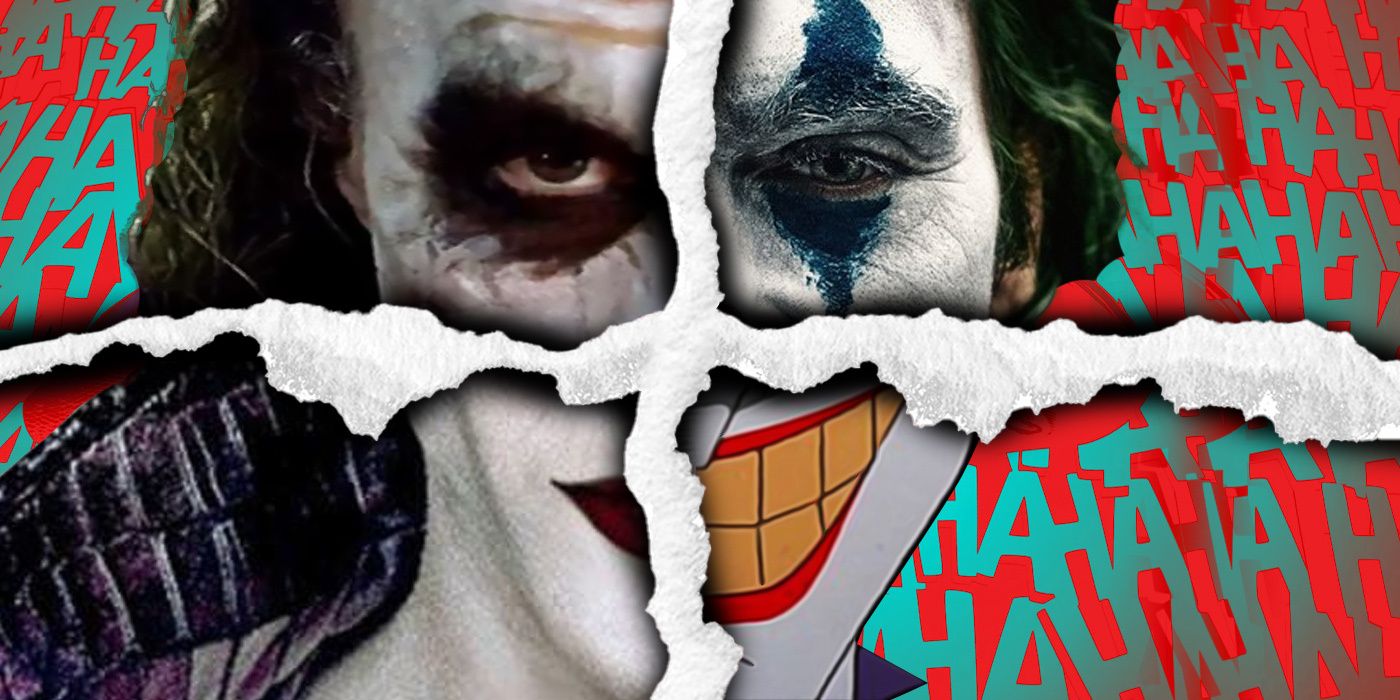 The different versions of The Joker through the years 