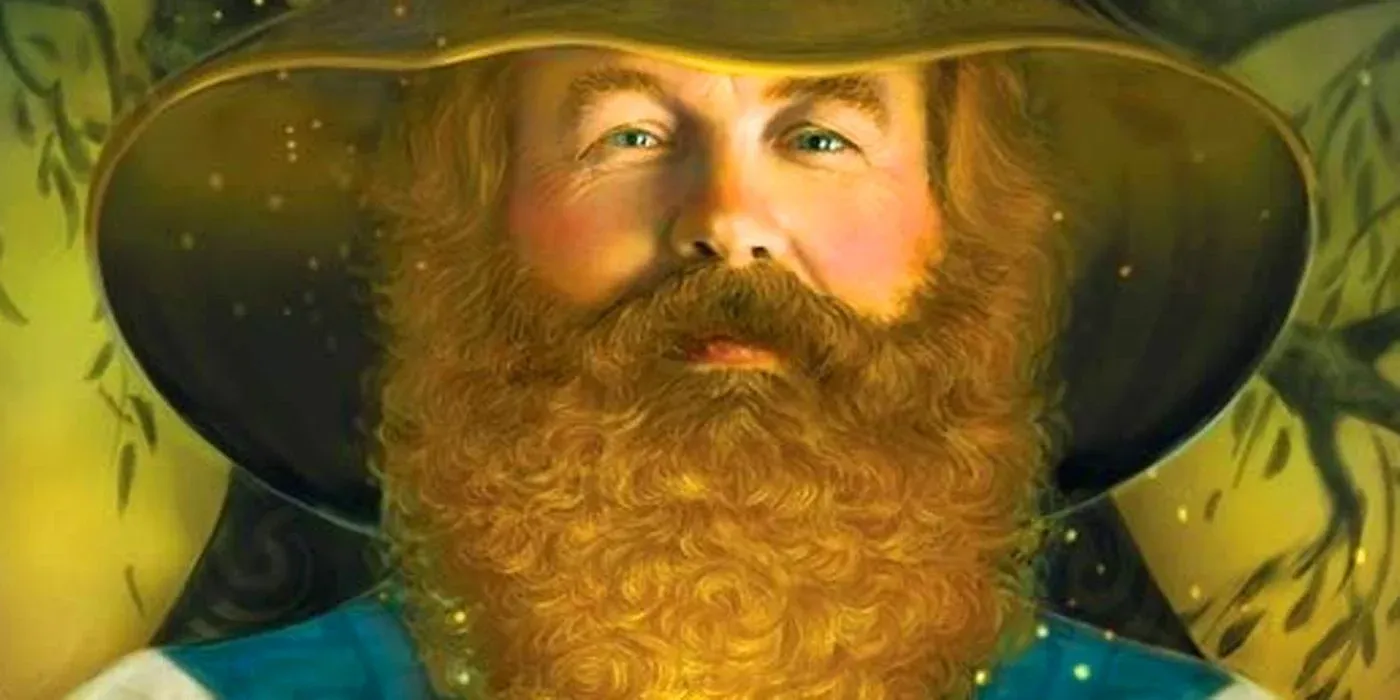 Drawing of the character of Tom Bombadil from the Lord of the Rings books