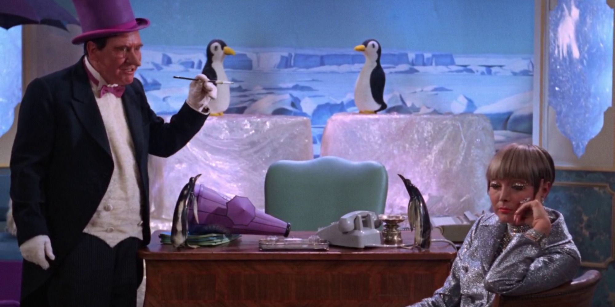 Batman '66 TV Show Penguin Is A Girl's Best Friend