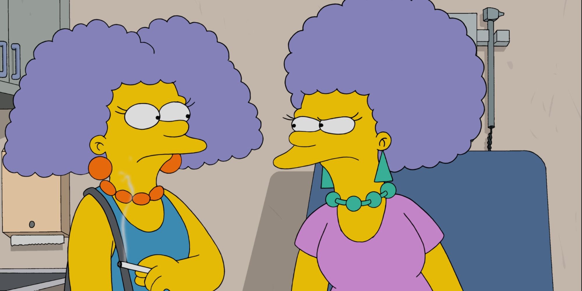Patty & Selma - The Simpsons - Puffless