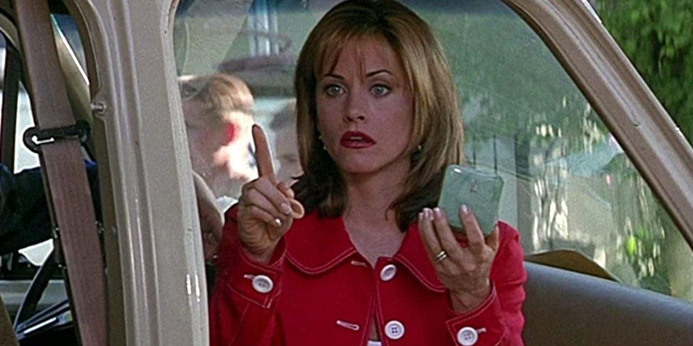Courteney Cox dans Gal Weathers dans Scream (1996)