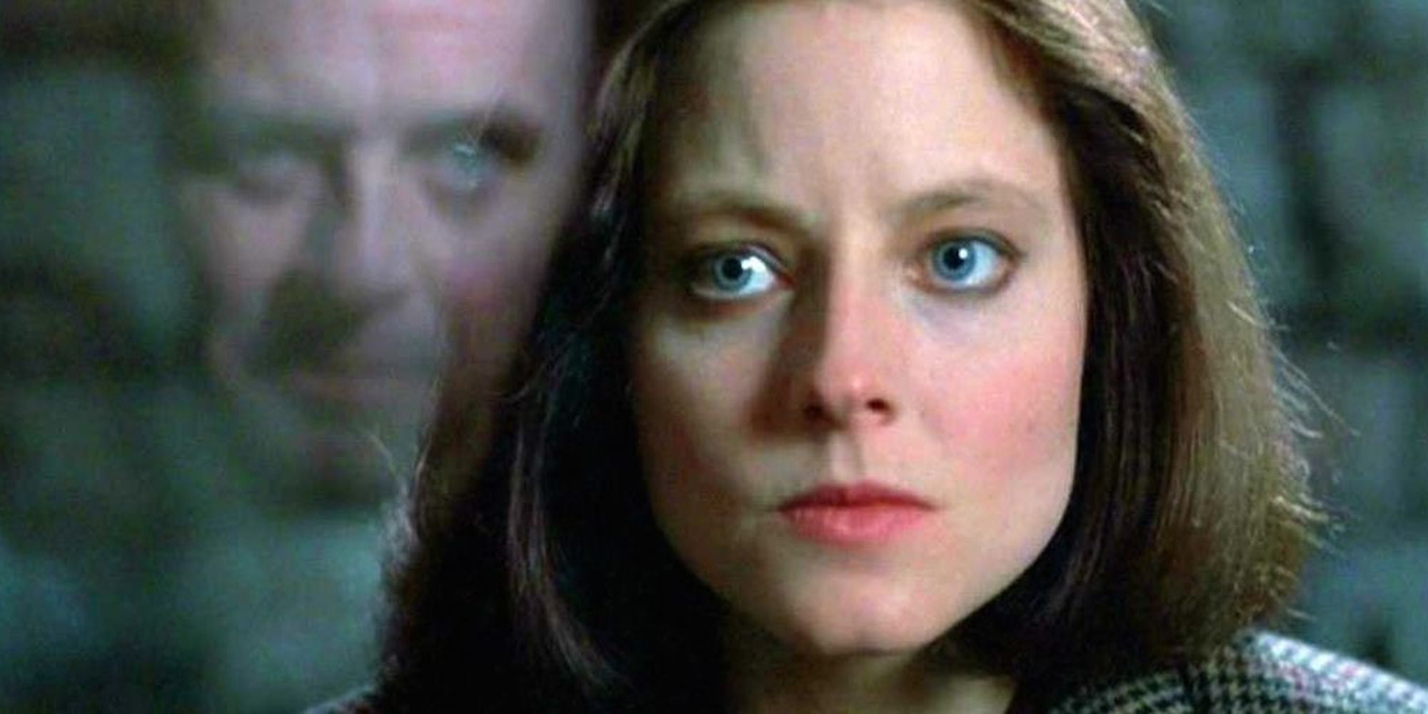 Jodie Foster and Anthony Hopkins in 'The Silence of the Lambs'