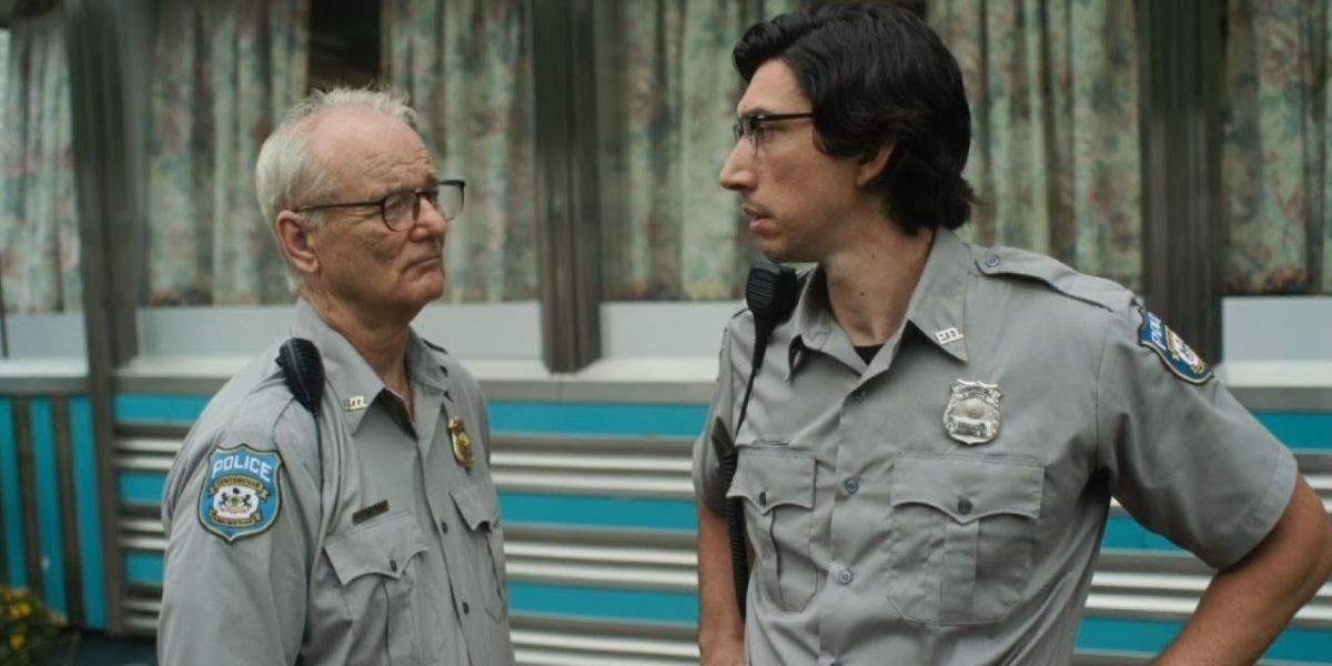 Bill Murray et Adam Driver dans Les morts ne meurent pas (2019)