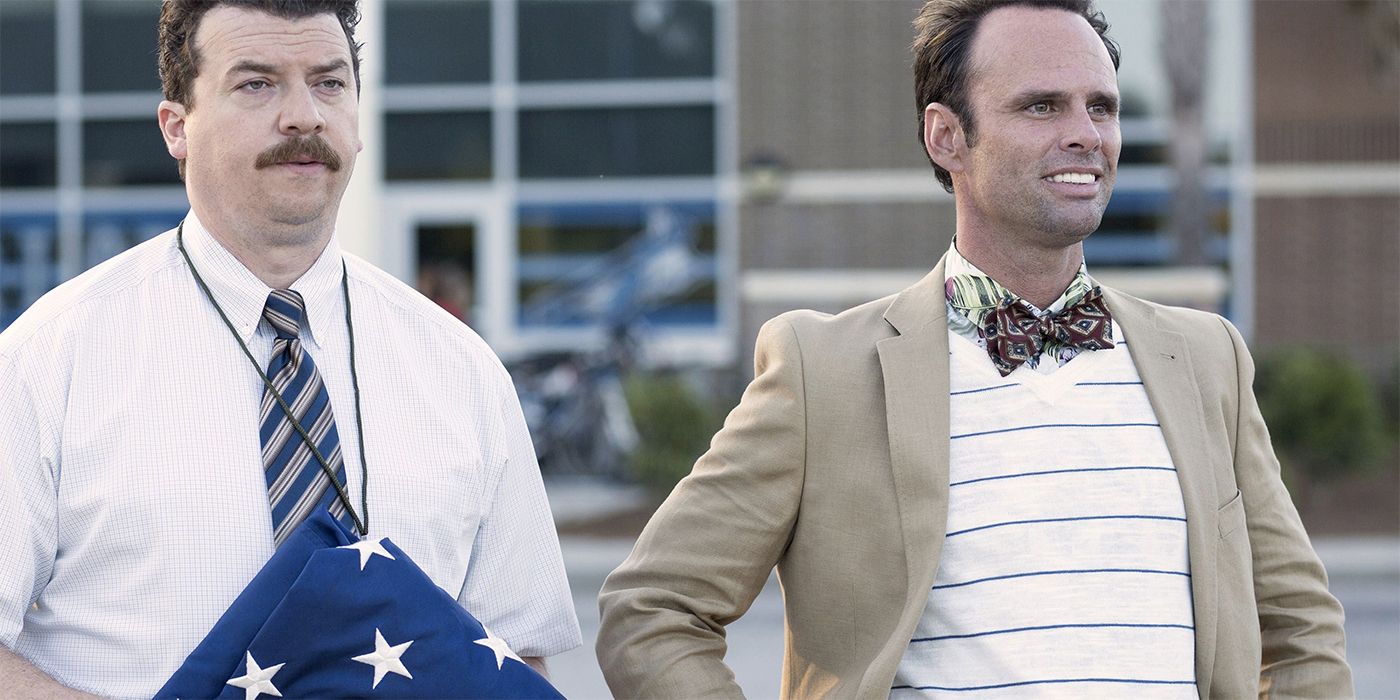 Danny McBride and Walton Goggins in Vice Principals 