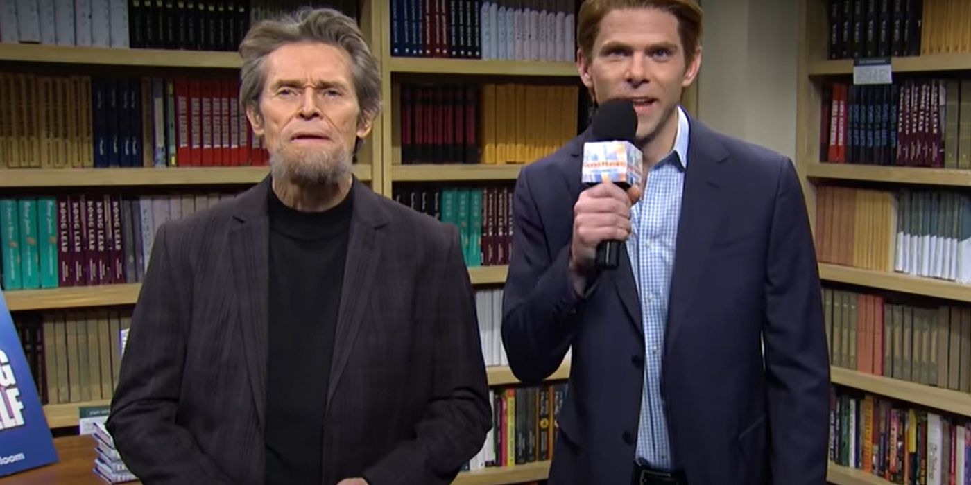 Snl Willem Dafoe Gets Raunchy In The Good Morning Columbus Sketch 