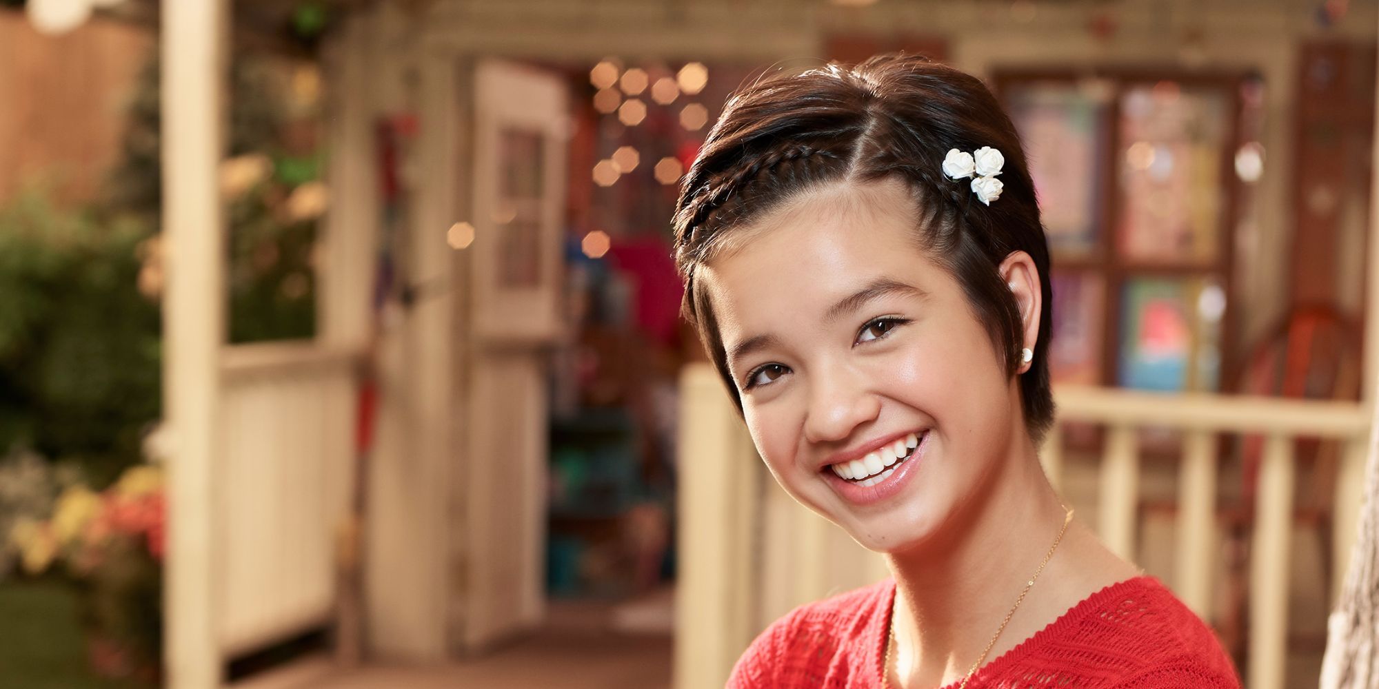 A screengrab of Andi Mack from the show of the same name.