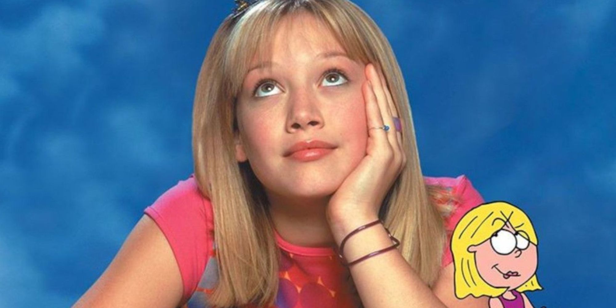 A screengrab of Lizzie McGuire from the show of the same name.