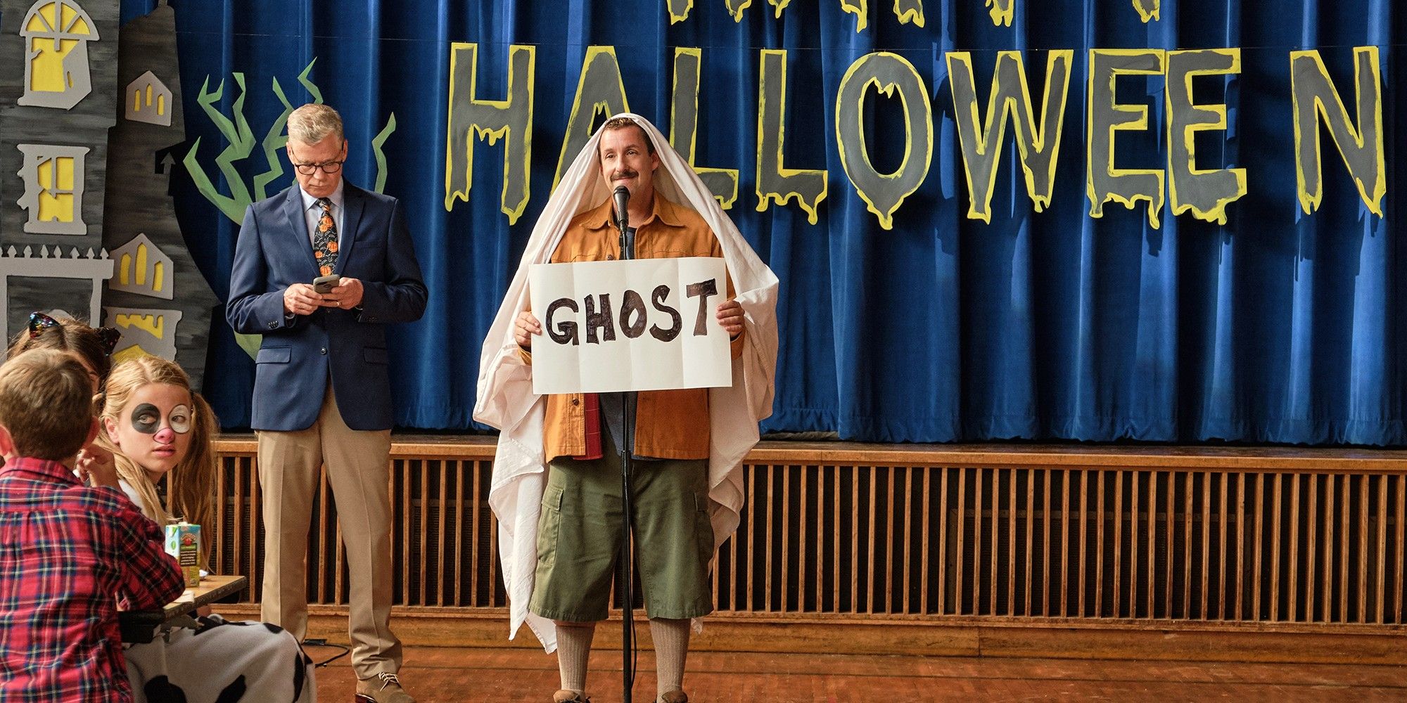 Adam Sandler as Hubie in Hubie Halloween