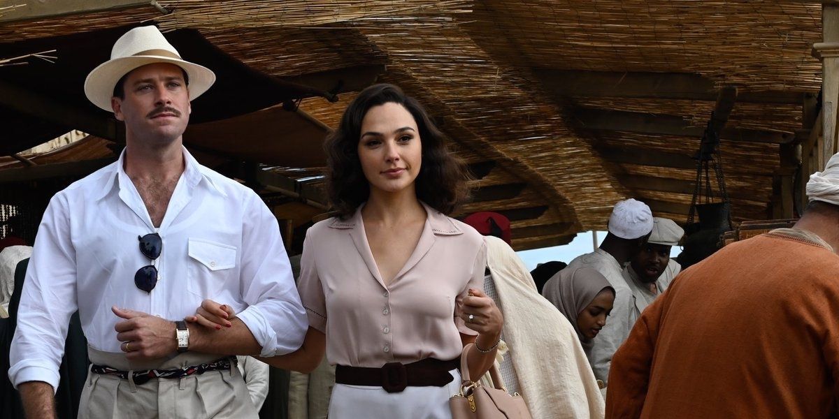 Armie Hammer and Gal Gadot in Death on the Nile (2022)