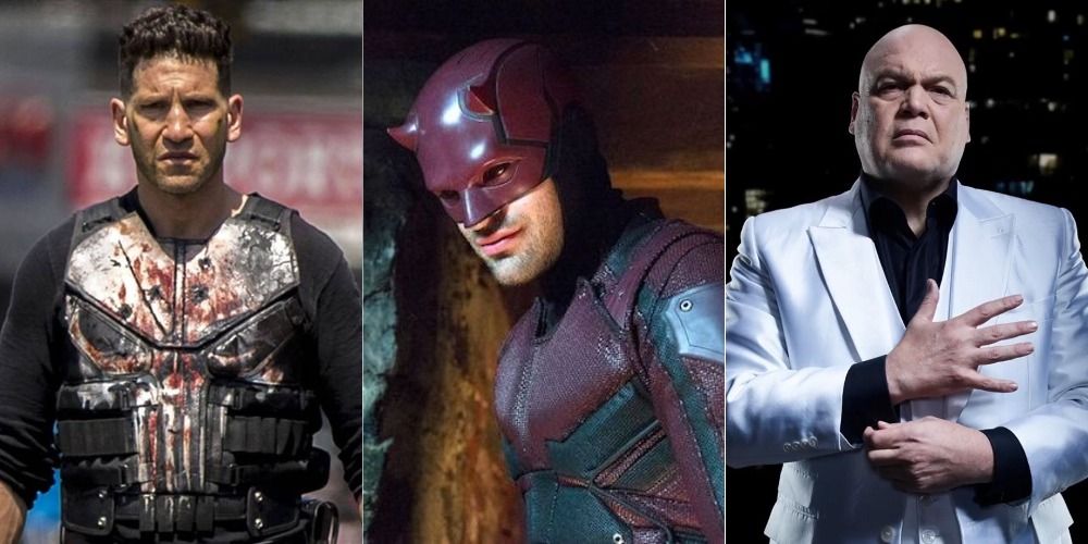 Daredevil Character Collage