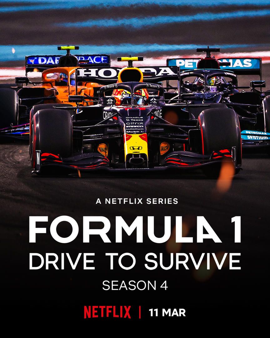 formula 1: drive to survive season 4 poster