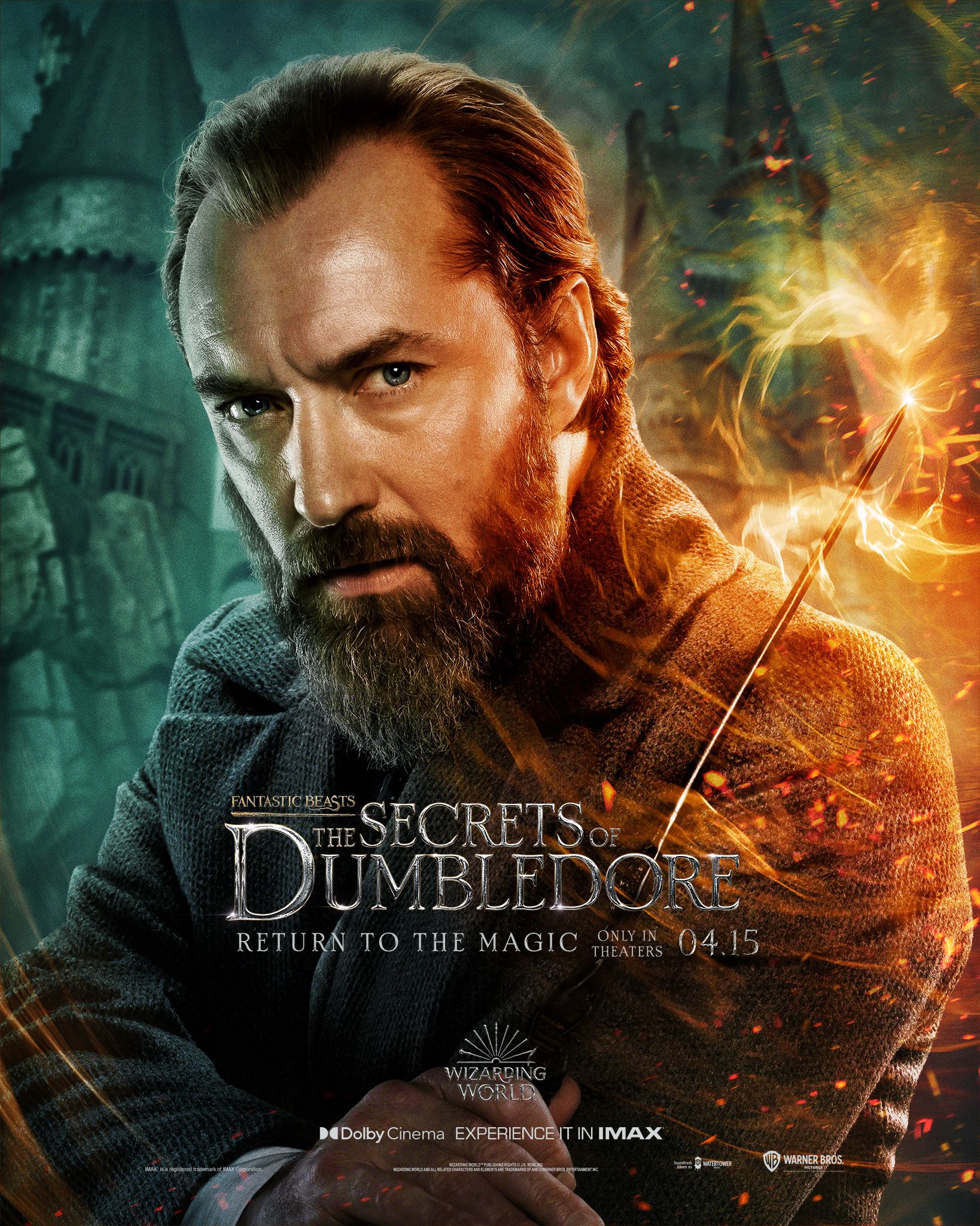 fantastic beasts character posters jude law