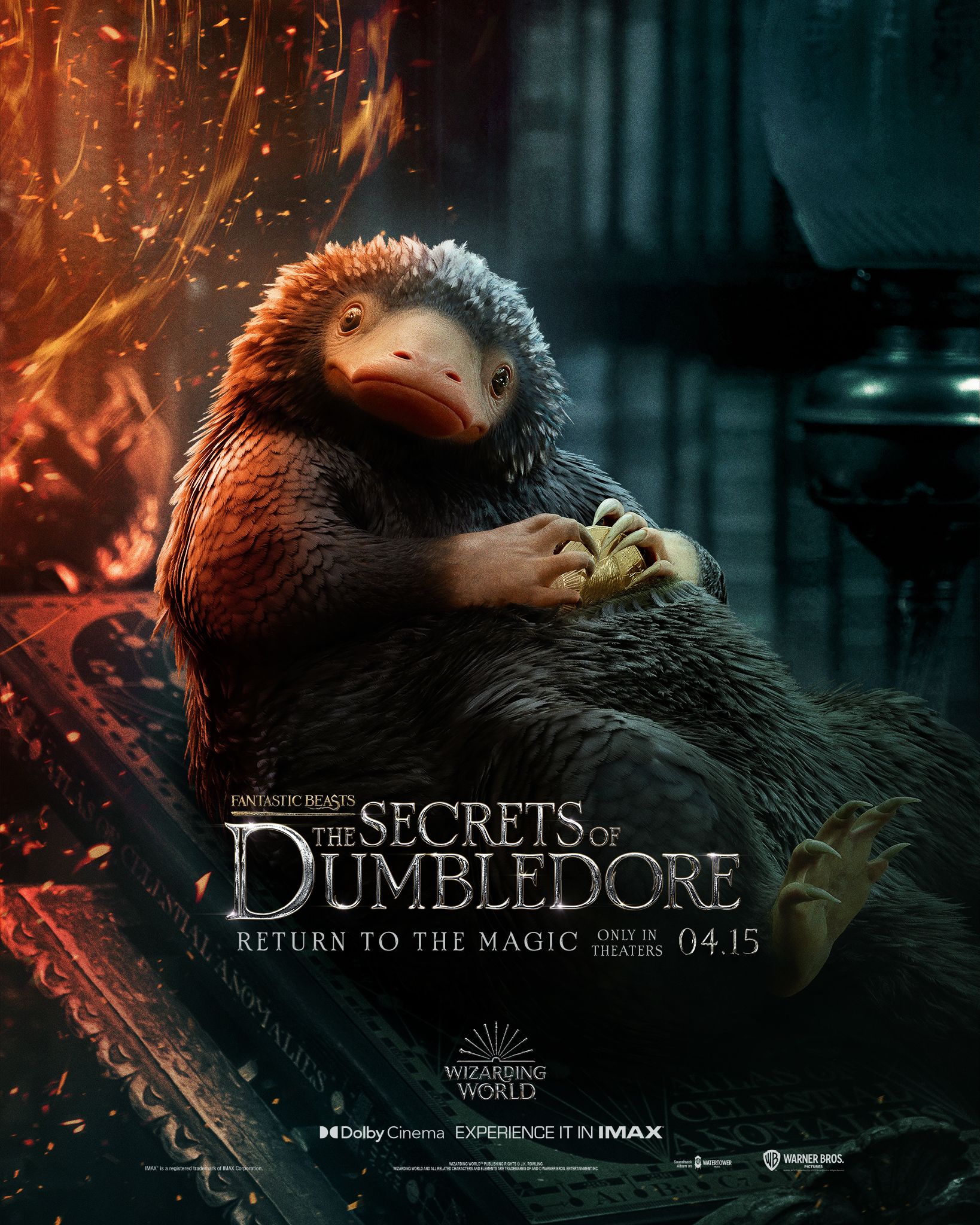 fantastic beasts character posters teddy