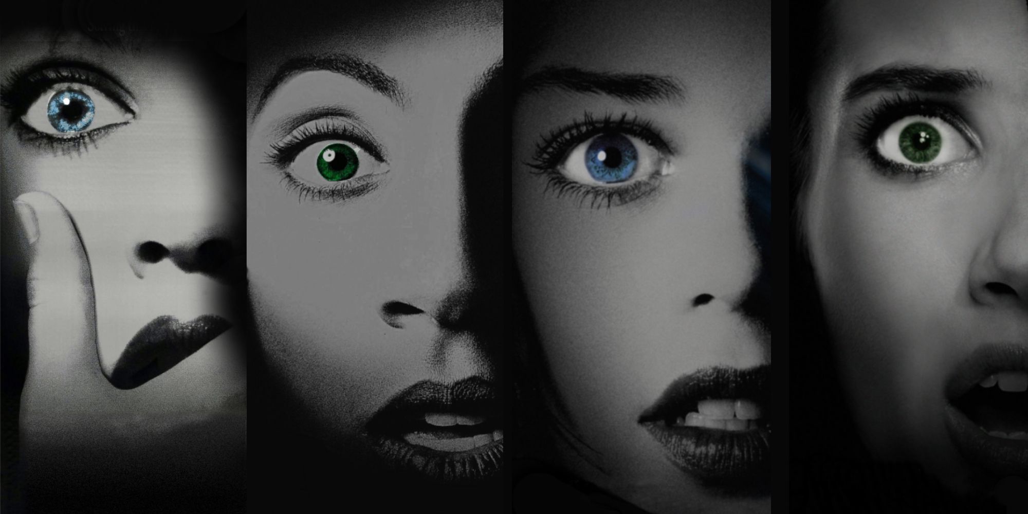 Edit of theatrical posters from the Scream franchise