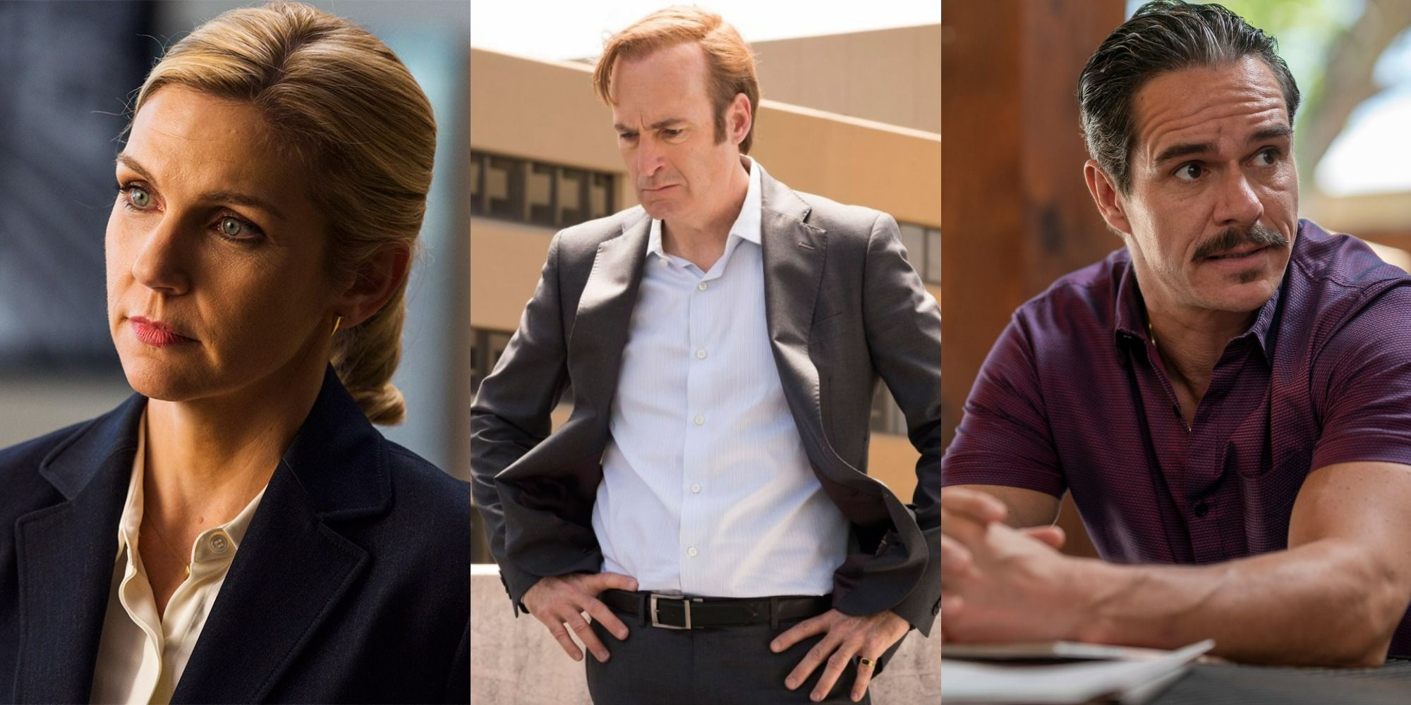 Image of Kim Wexler, Jimmy McGill, and Lalo Salamance from 'Better Call Saul'