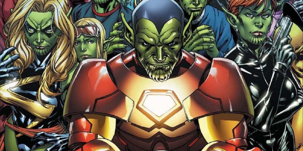 Image of Skrulls as Superheroes Marvel