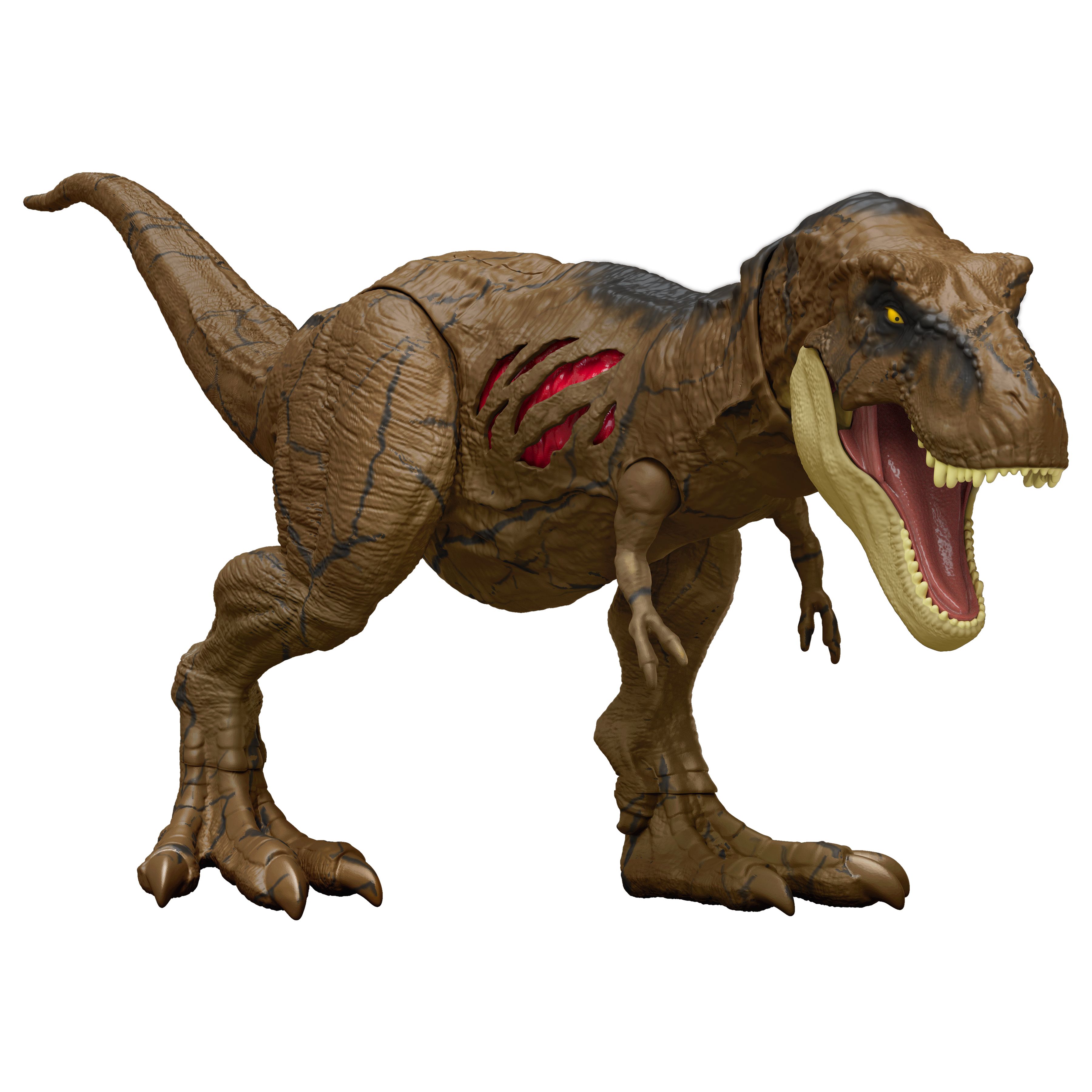 New Jurassic World Dominion Toys Include a Damaged Tyrannosaurus Rex & More