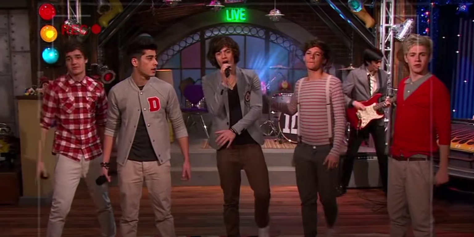 One Direction On iCarly