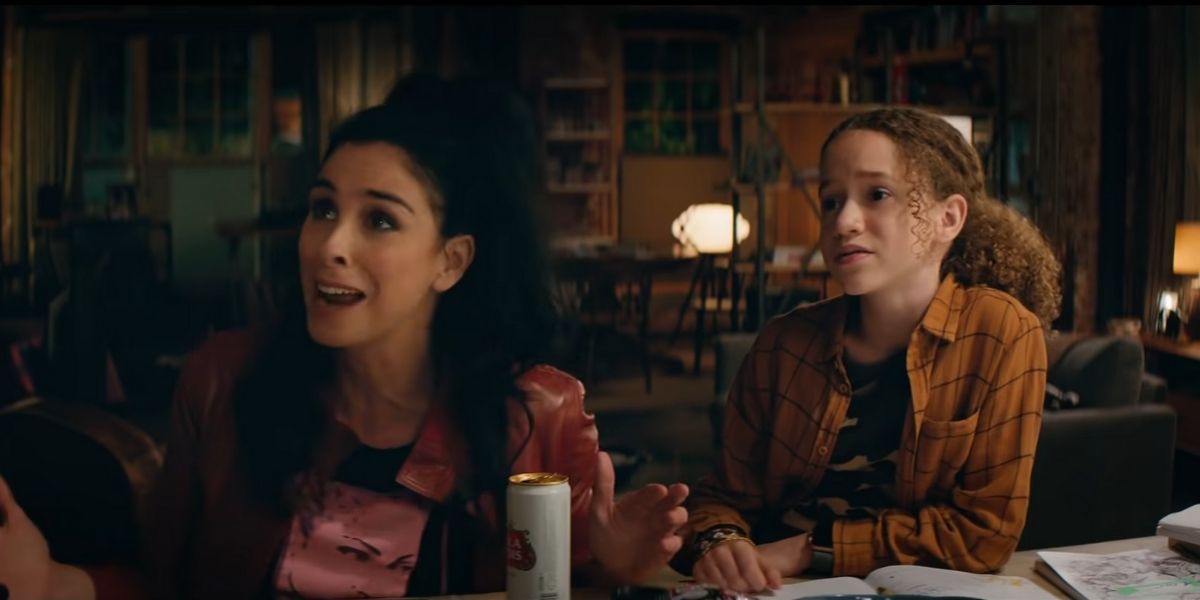 Sarah Silverman and Chloe Coleman in Marry Me 