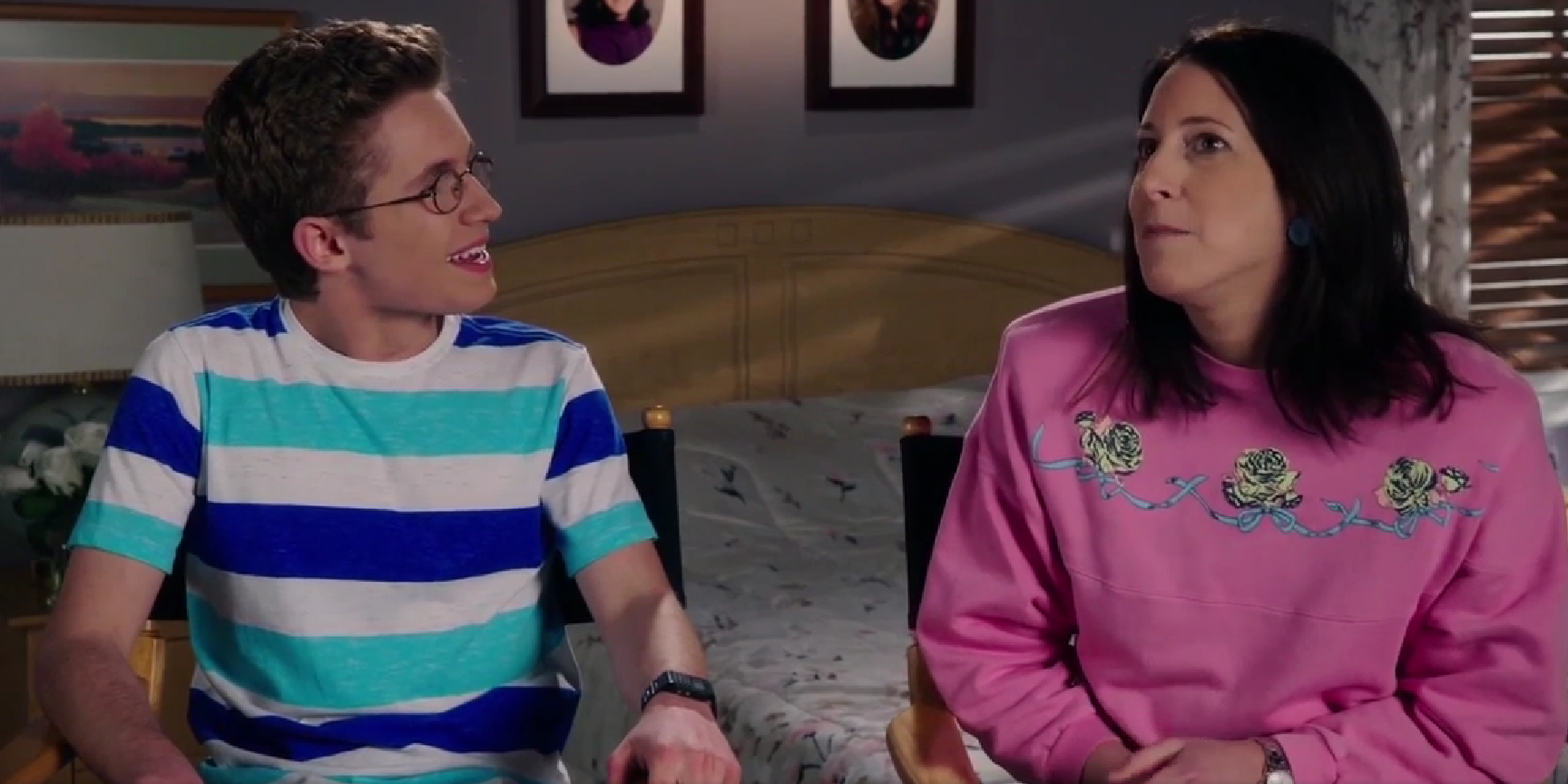 Sean Giambrone And Emmy Mirsky On The Goldbergs