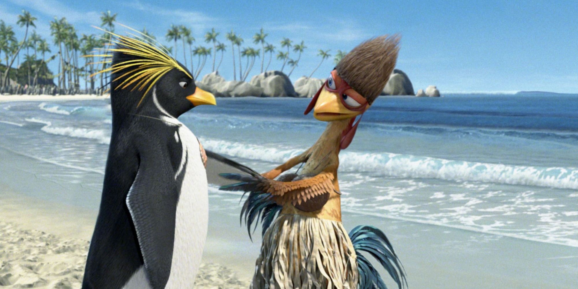 Cody Maverick and Chicken Joe in Surf's Up