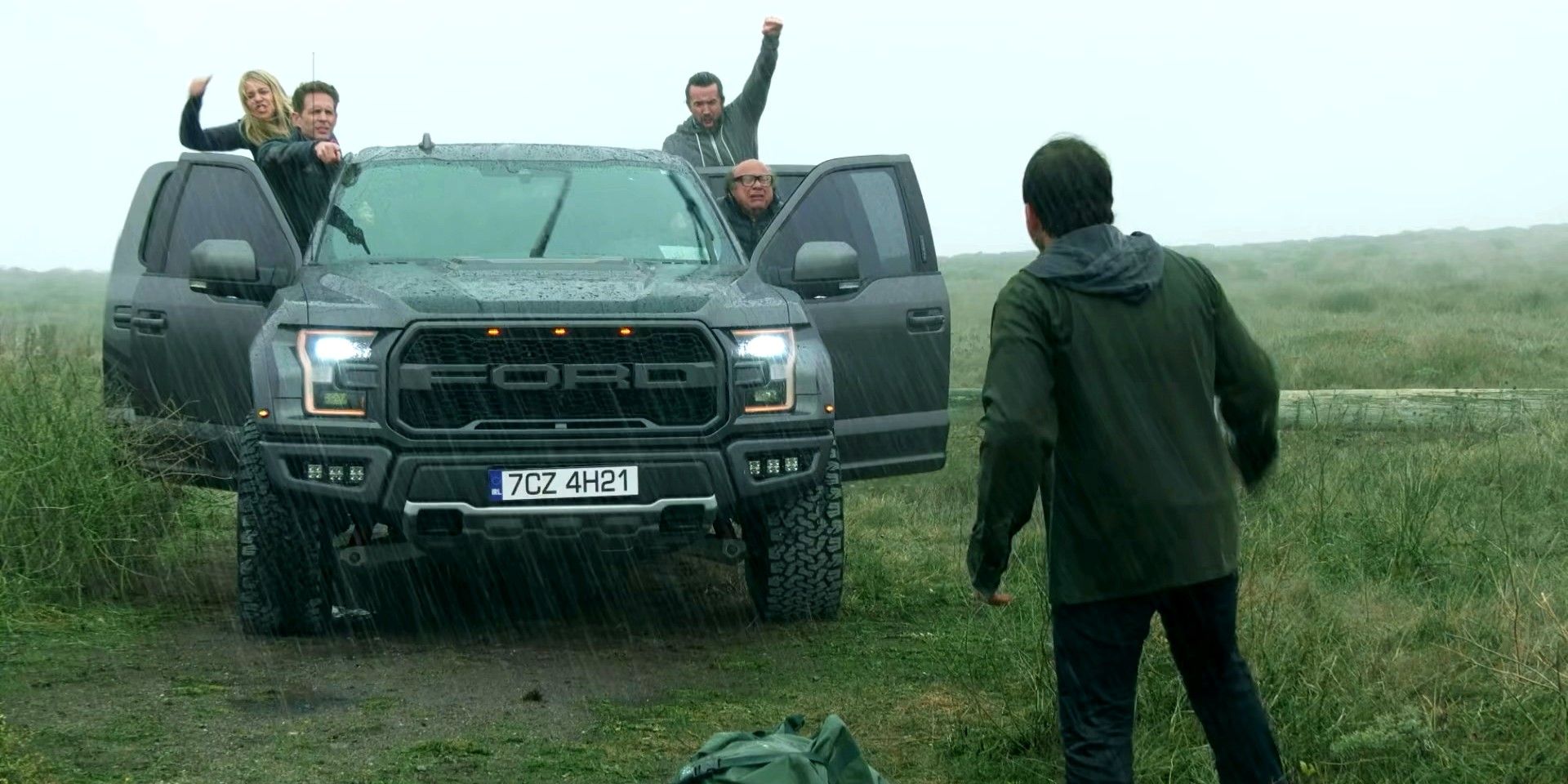 The Gang Carries a Corpse Up a Mountain