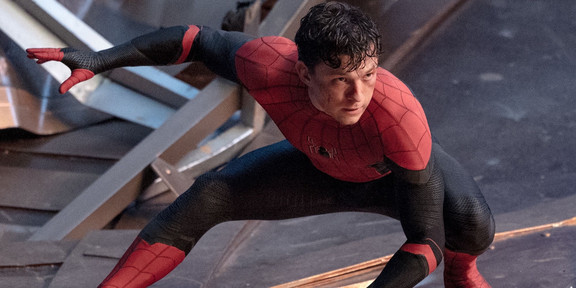 Tom Holland as Spider-Man in No Way Home