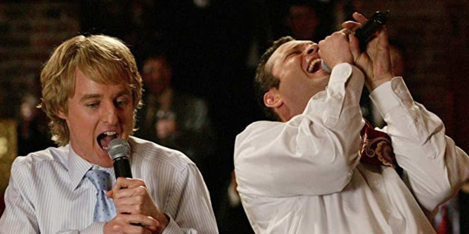 Owen Wilson et Vince Vaughn dans Wedding Crashers.