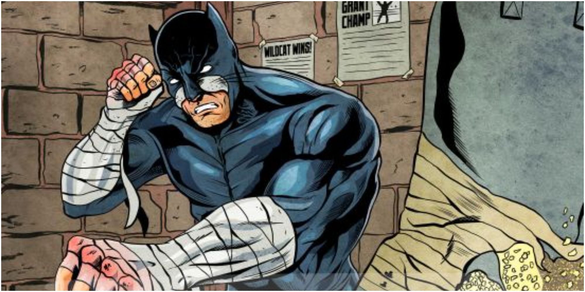 Wildcat - DC Justice Society Superhero Hitting Punching Bag
