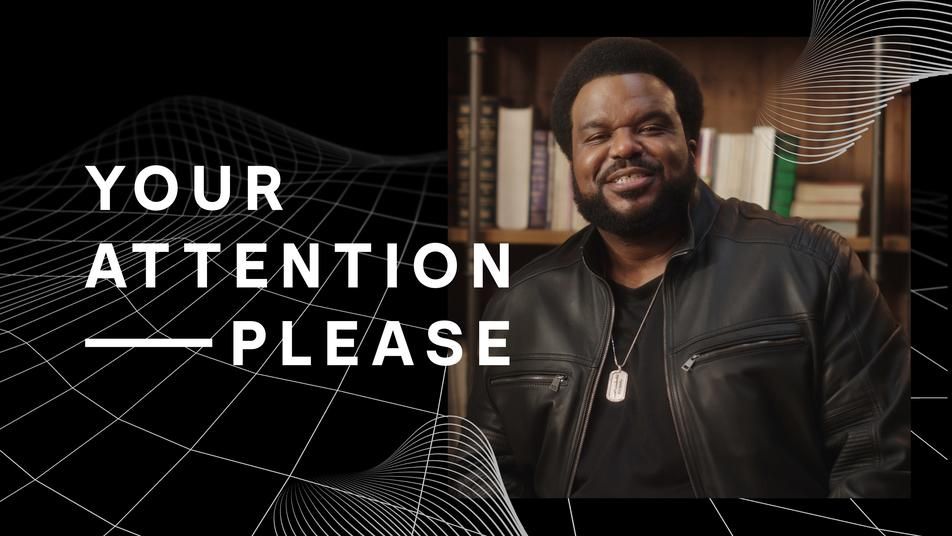 your attention please craig robinson