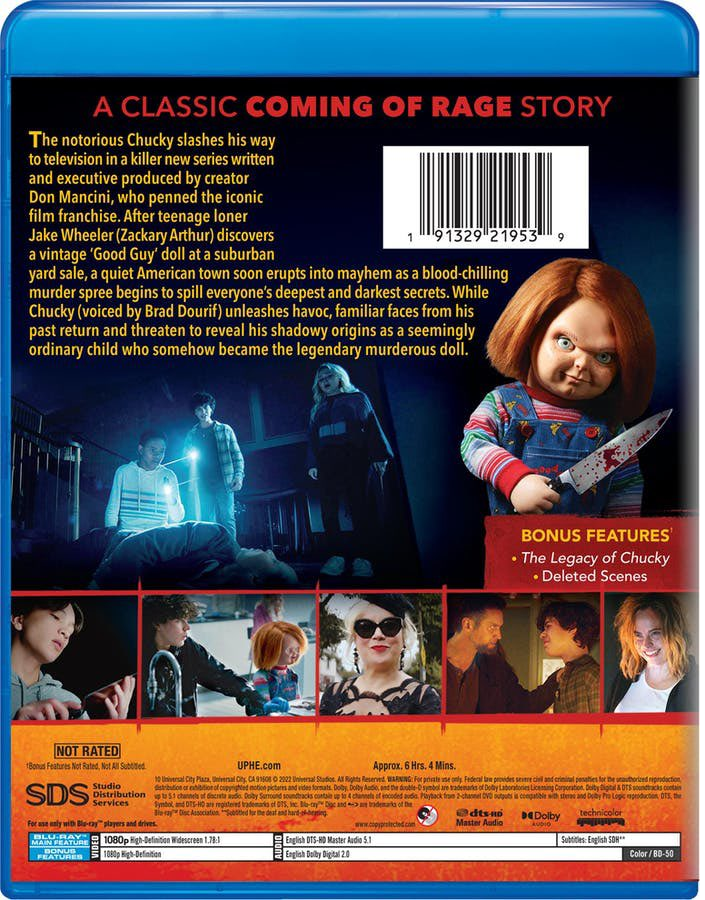 Chucky TV Series Blu-Ray Release Date Revealed