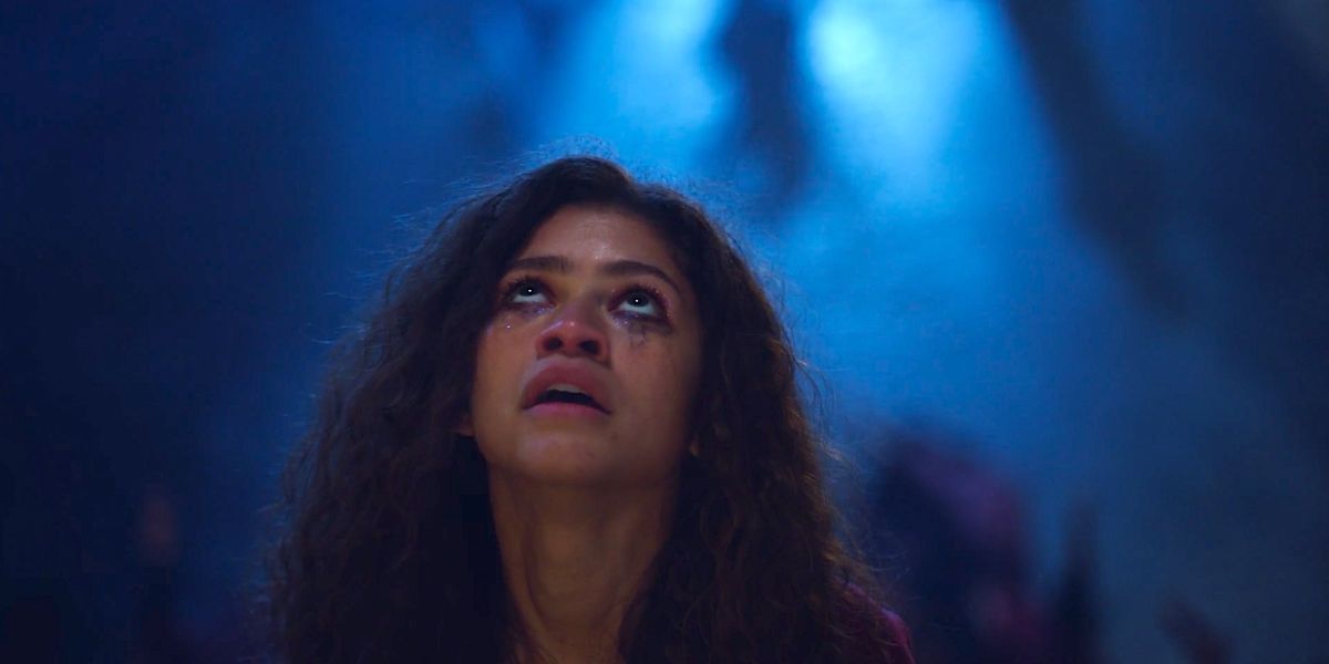 Zendaya as Rue in season 1 finale of Euphoria, Rue's relapse