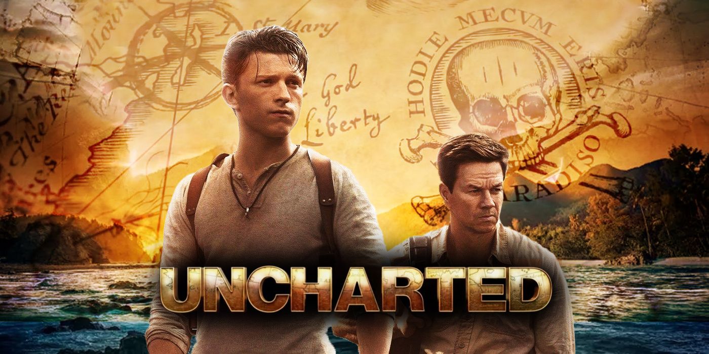 Tom Holland and Mark Wahlberg uncharted interview social