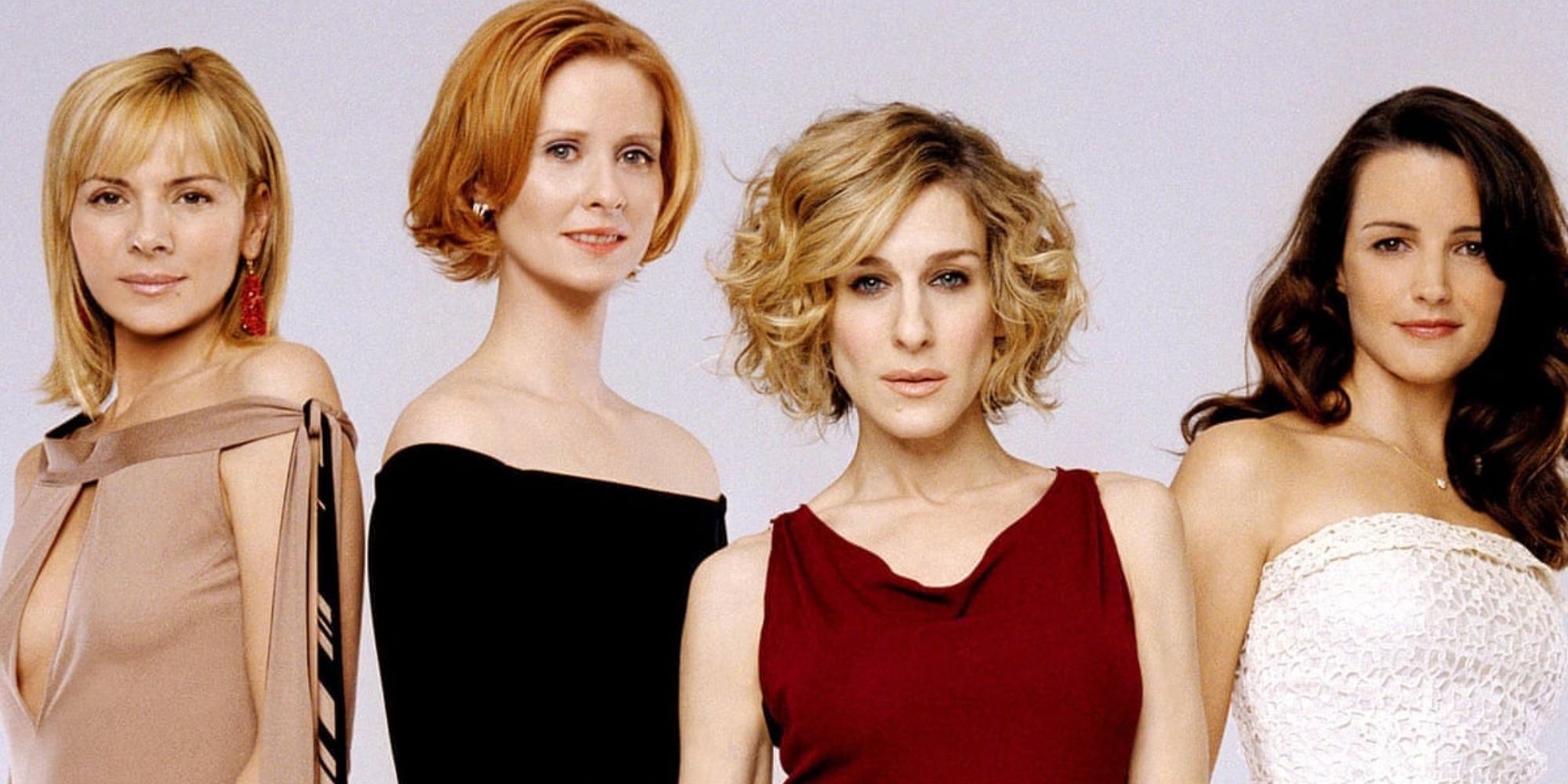 The protagonists of Sex And The City in a promo photo for the show.