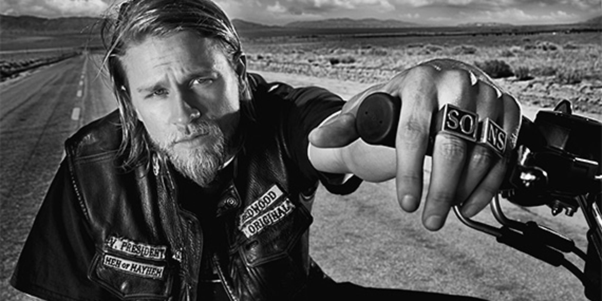 Charlie Hunnam as Jax from Sons of Anarchy 