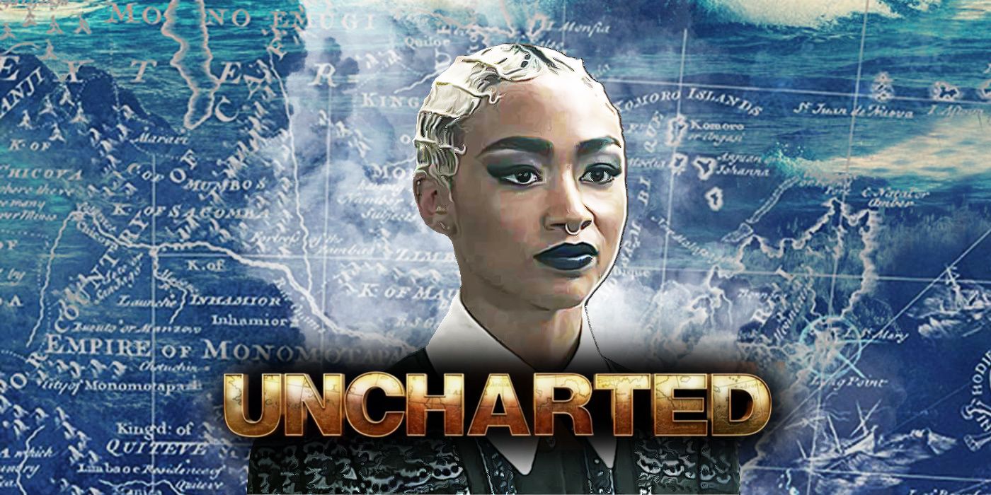 Uncharted's Tati Gabrielle recalls awkward moment on set