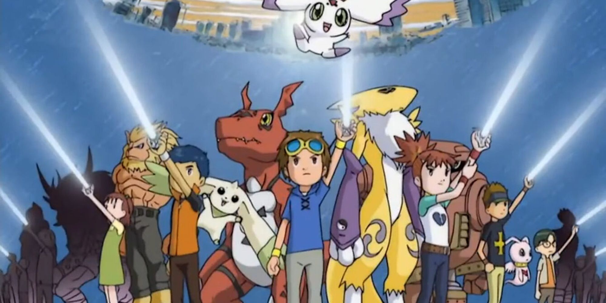 The cast of Digimon Tamers