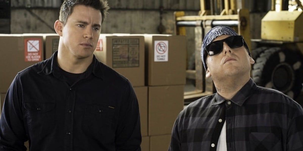 Channing Tatum and Jonah Hill undercover in 22 Jump Street