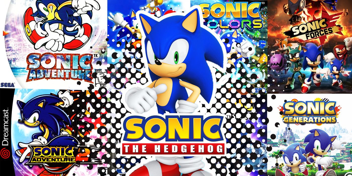 5 MELHORES JOGOS EM 3D DO SONIC 