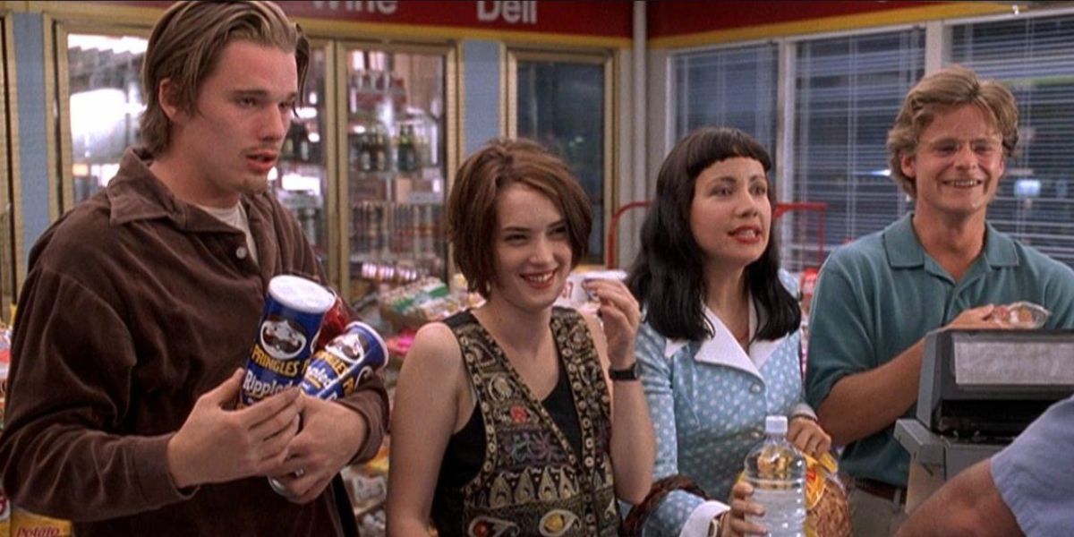 ethan hawke, winona ryder, janeane garofalo, steve zahn, morsures de réalité, ben stiller