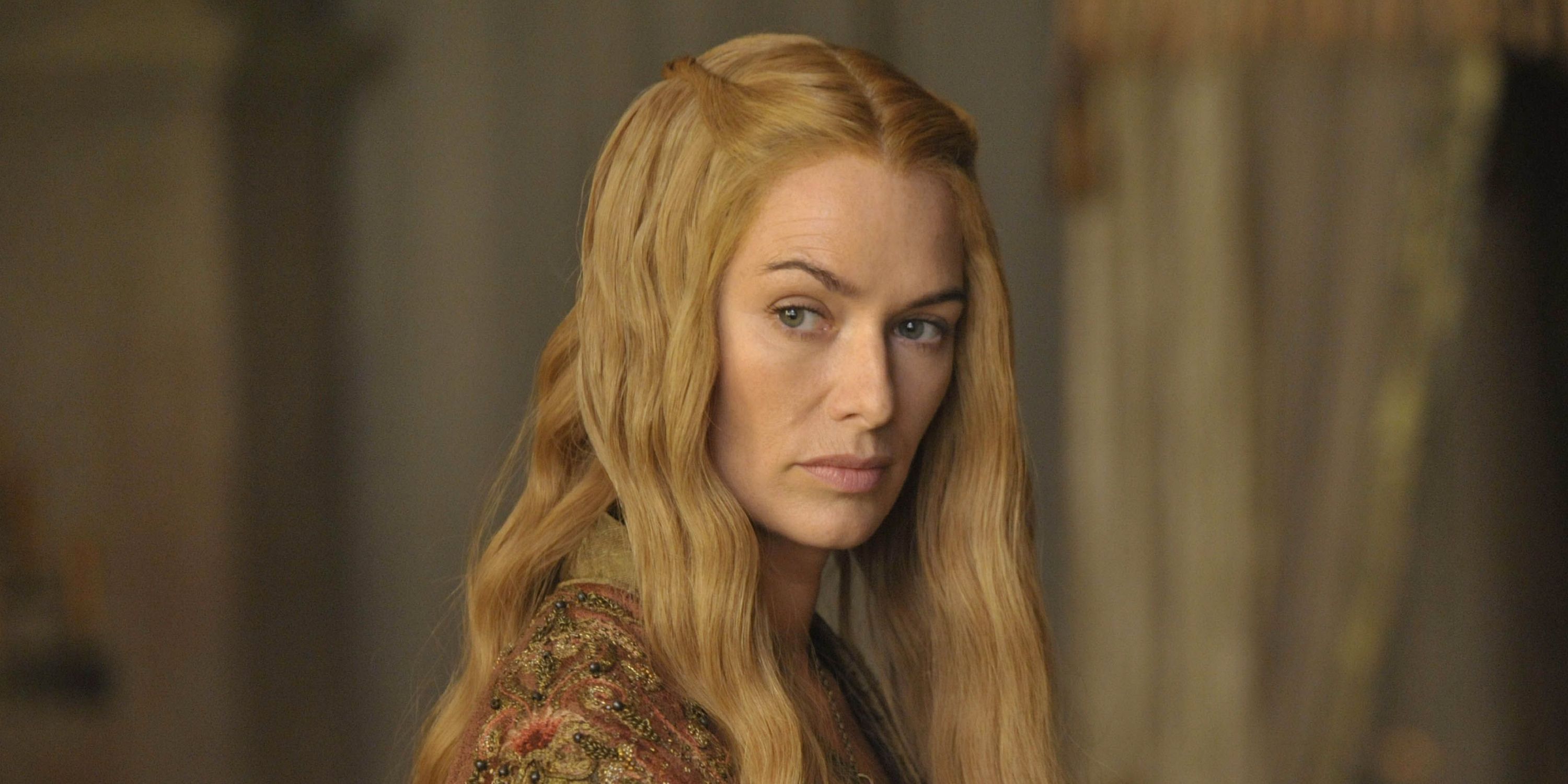 Lena Headey as Cersei Lannister looking haughty in Game of Thrones