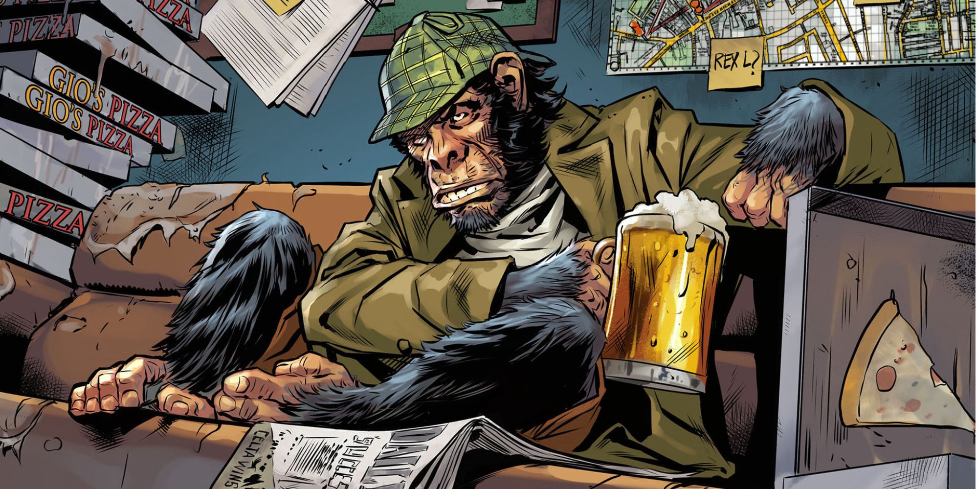 DC Comics character Detective Chimp