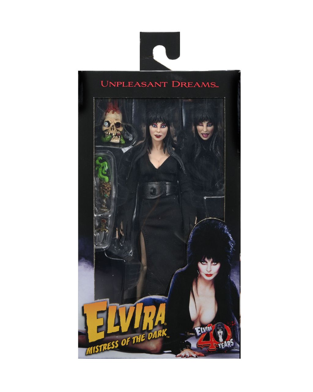 Elvira on Her 40th Anniversary NECA Figure and What Makes a Good Dirty Joke