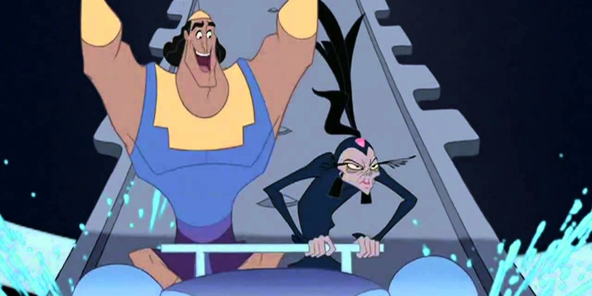 Emperor's New Groove Yzma and Kronk Coaster