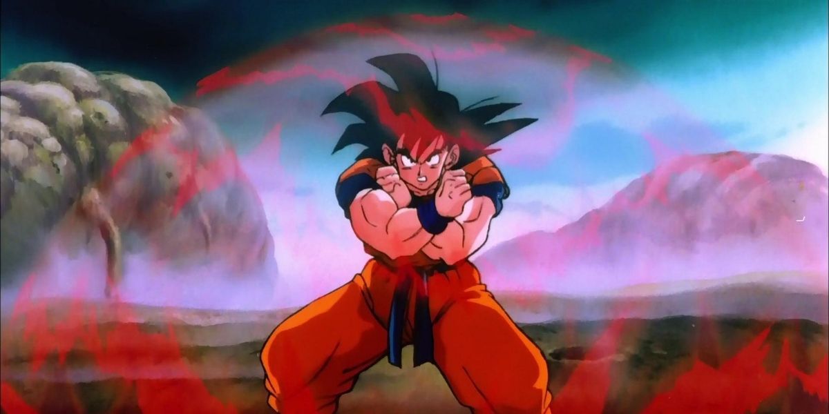 Goku in Dragon Ball Z The Tree of Might