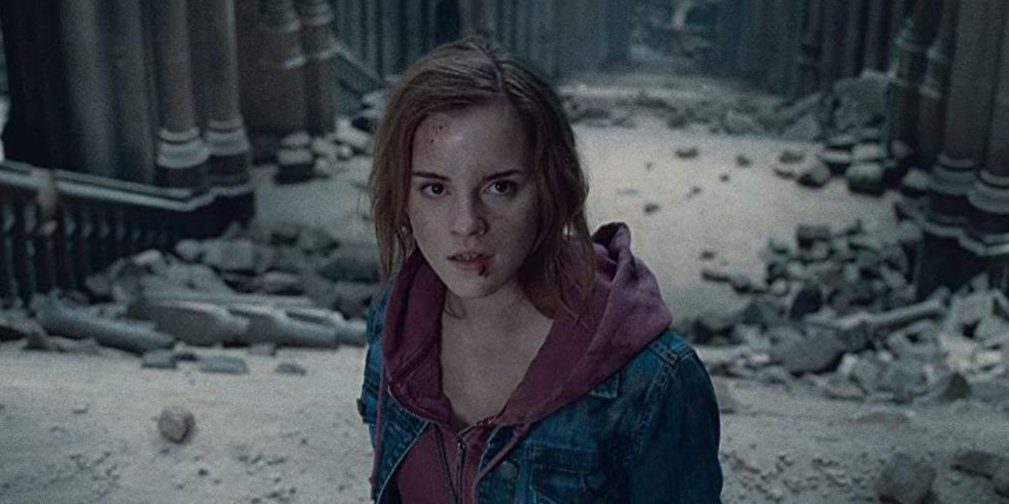 Hermione Granger dans la bataille de Hogwart