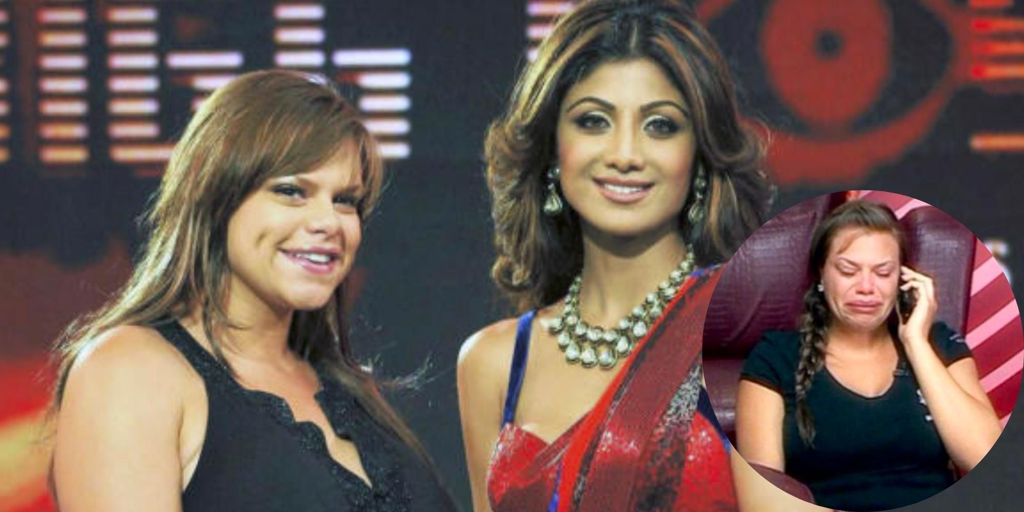 Jade Goody and Shilpa Shetty on Bigg Boss India