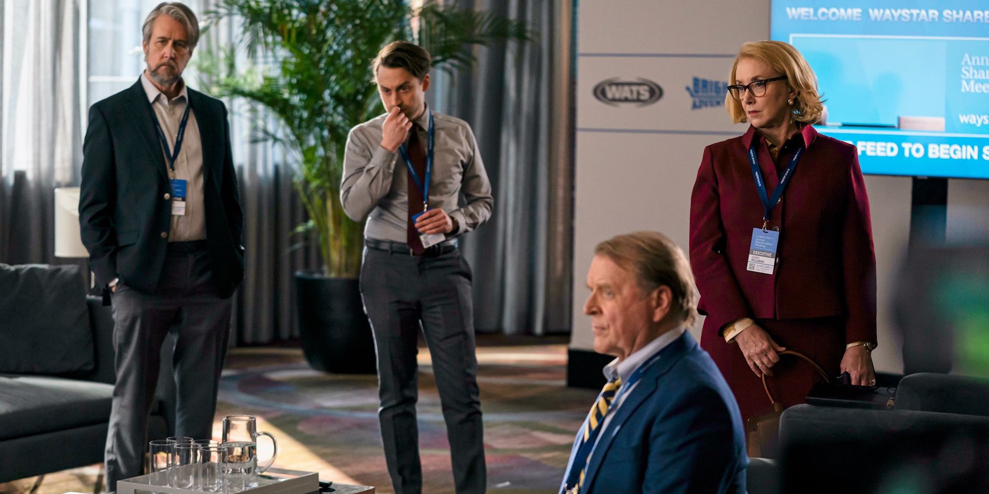 Succession Roman Gerri Season 3 Episode 5