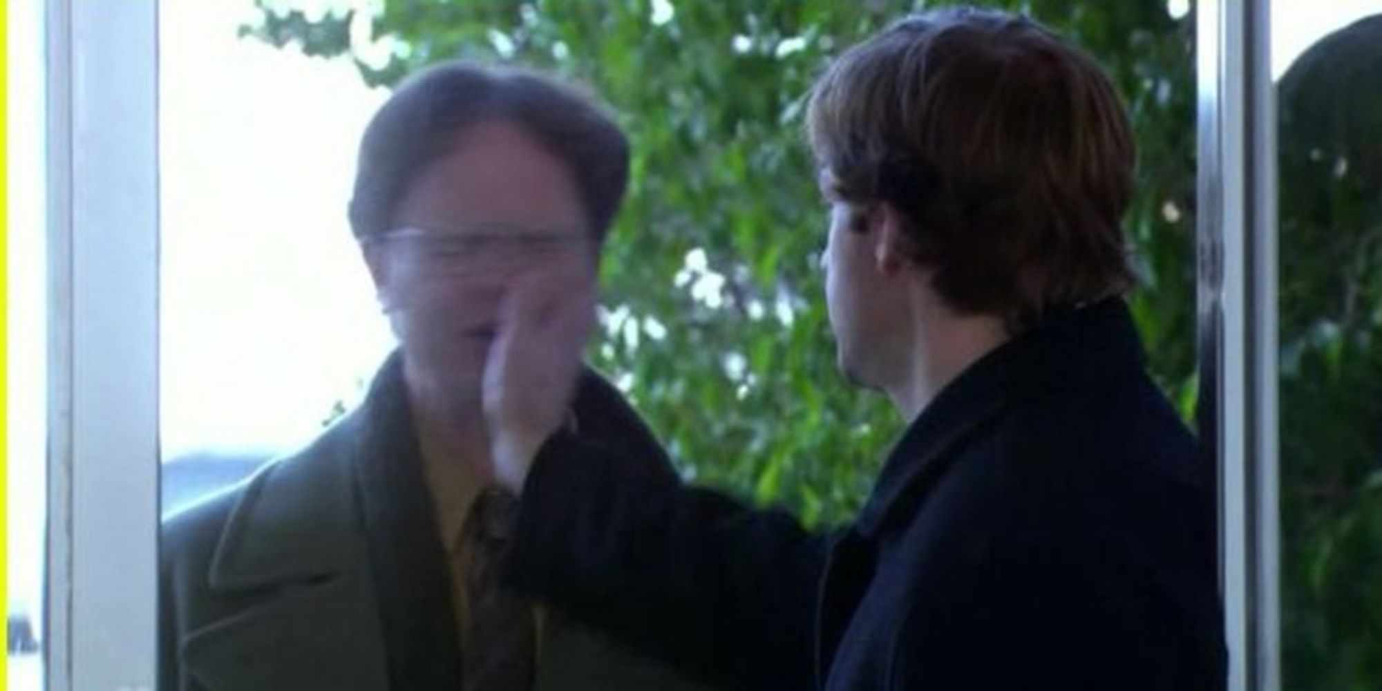 The Office: Jim Slaps Dwight in Face